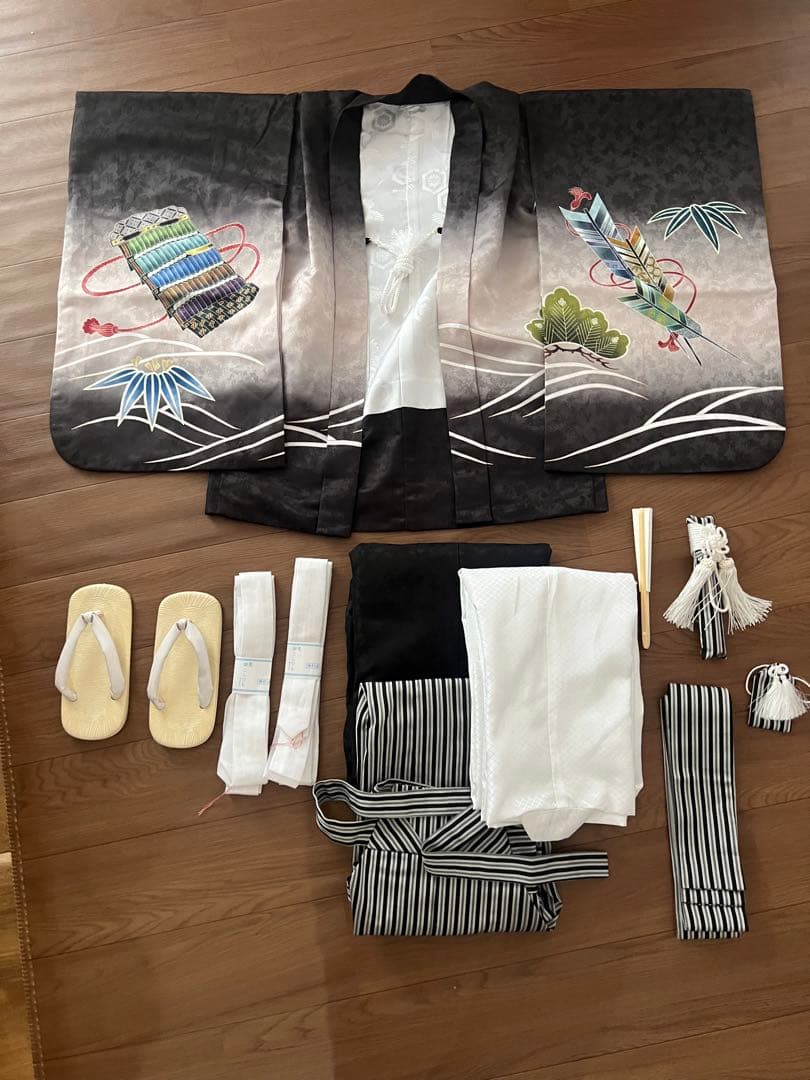 七五三　袴　兜　男の子