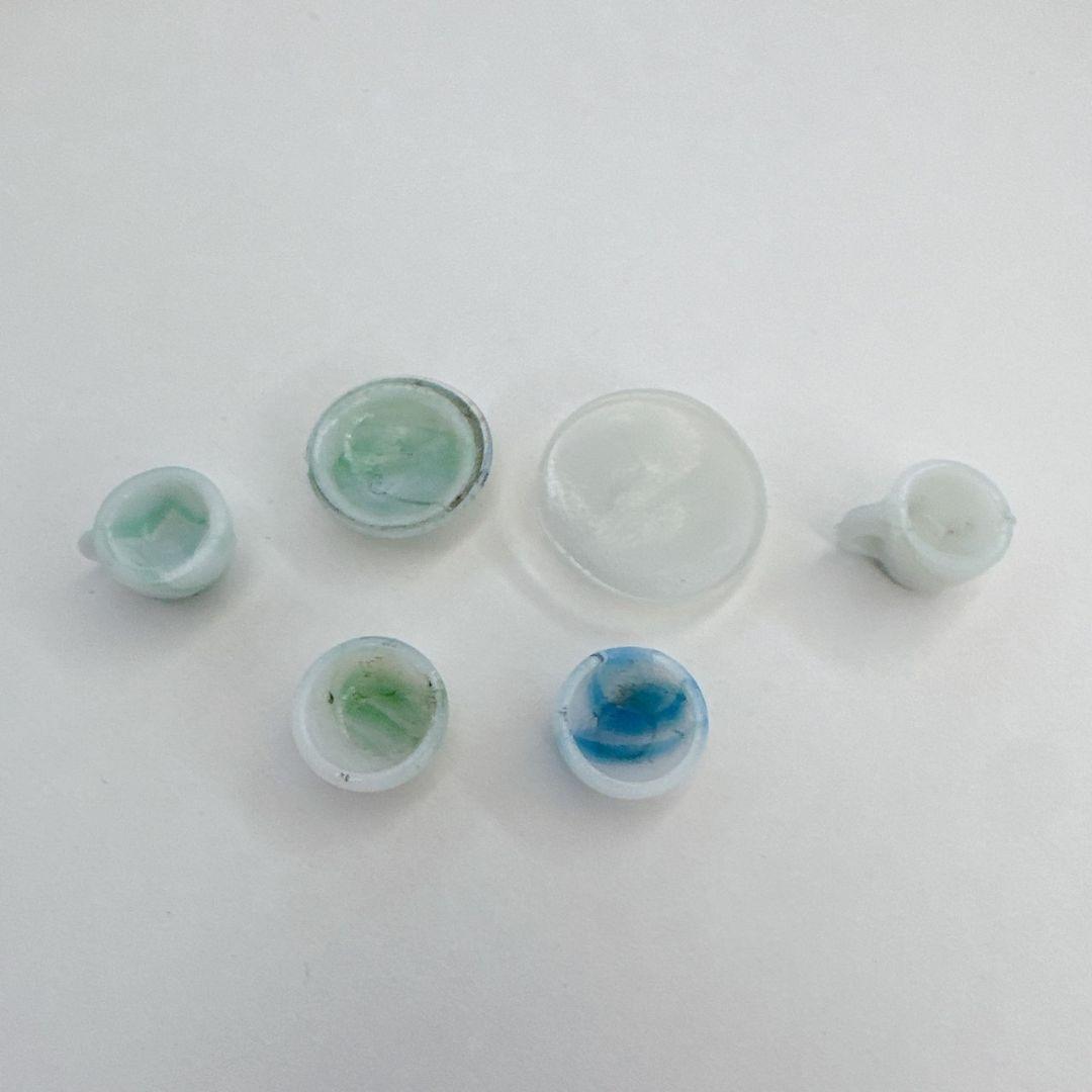 希少 ぺろぺろ ペロペロガラス カップ 骨董 当時物 大正 昭和 レトロ ④