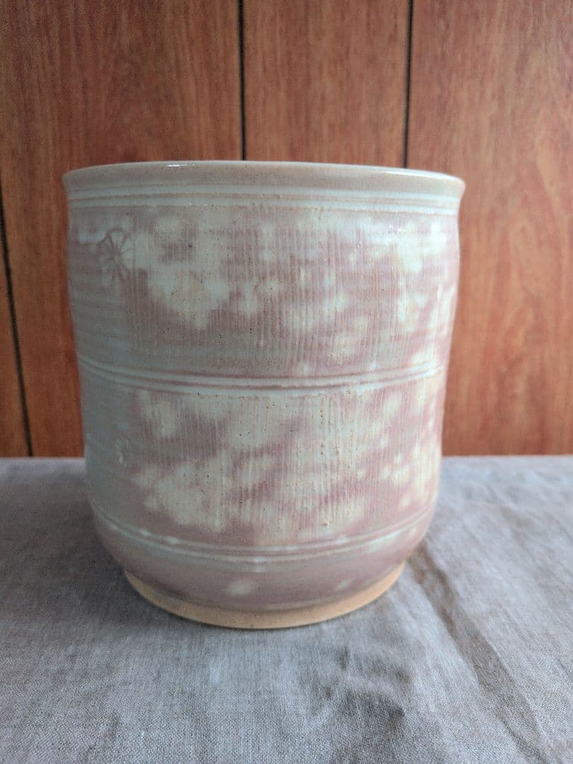 茶道具・水指し・陶器・御本・三島　抹茶