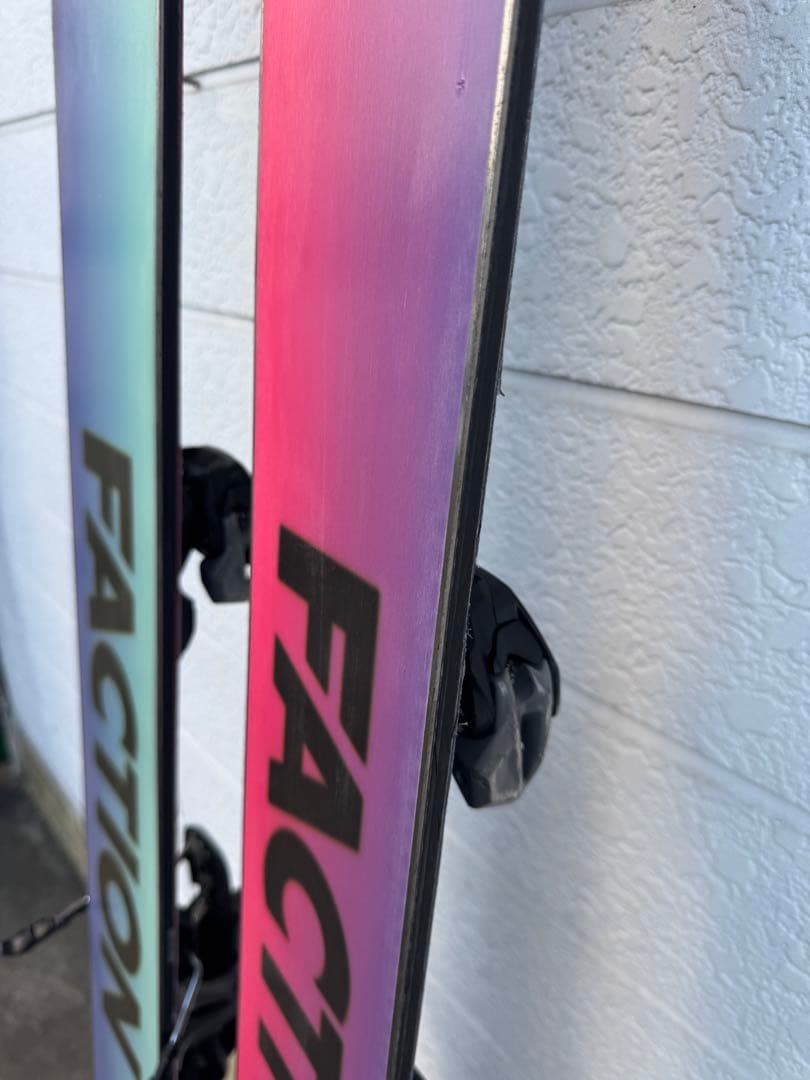 FACTION スキー板 4 バインディング付