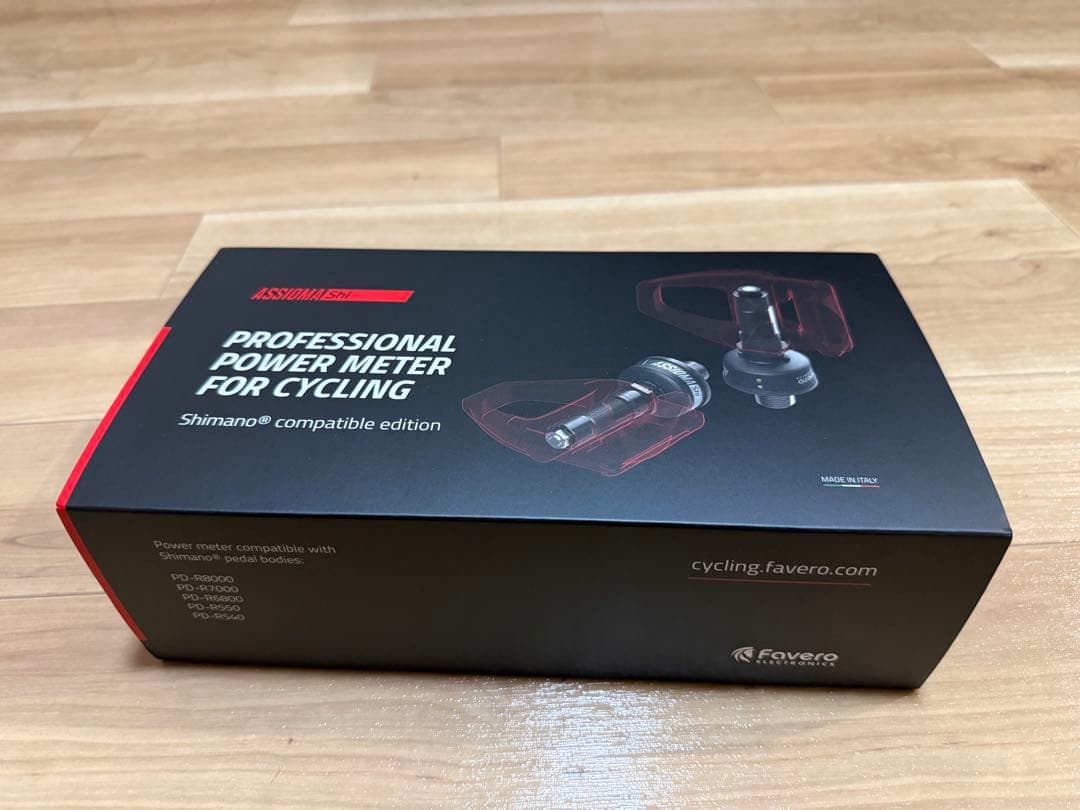 ASSIOMA DUO-S パワーメーター Shimano互換