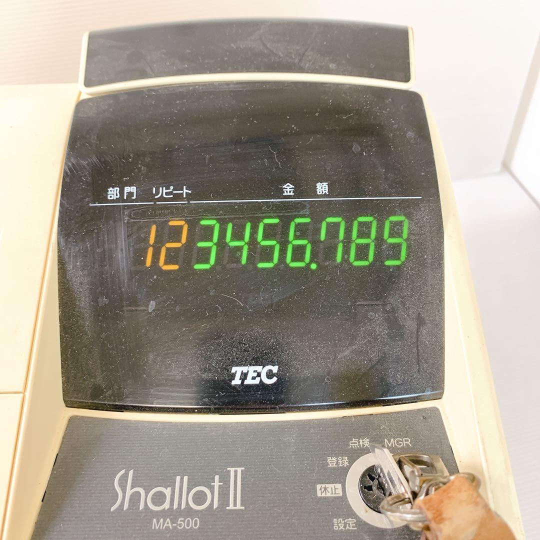 ロ*ト様 TECレジスター MA-500 Sキー１つ付き 動作品