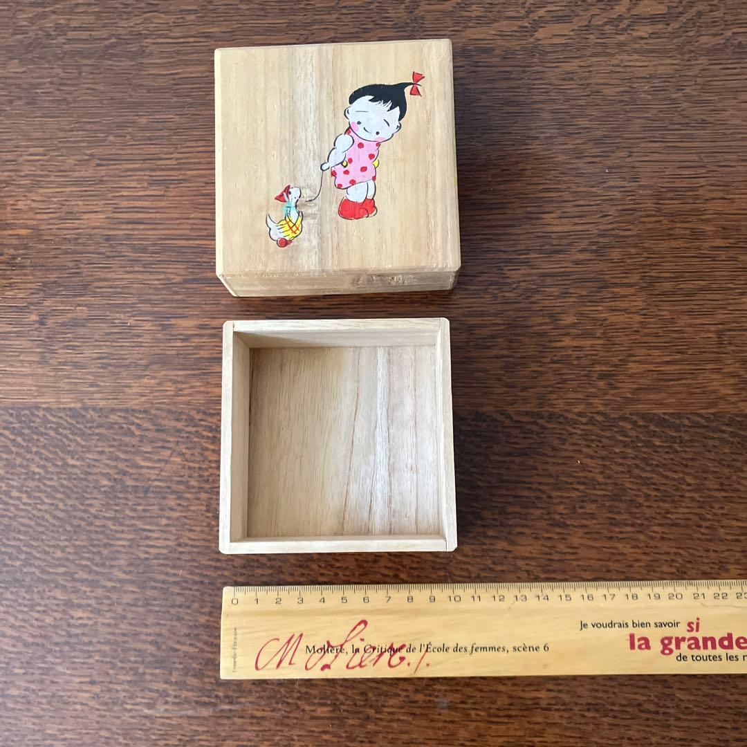 桐　小箱　アンティーク