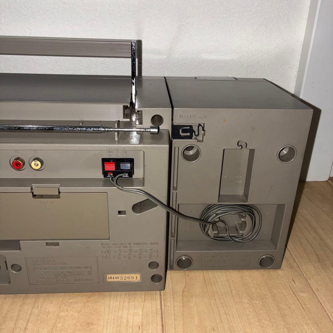 貴重　動作品　National RX-C46 ポータブルステレオコンポ