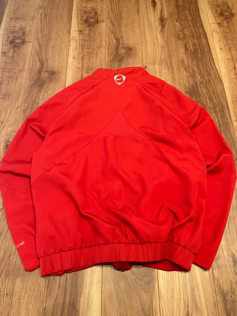 アーセナルFC Nike トラックジャケット 赤 Fly Emirates古着