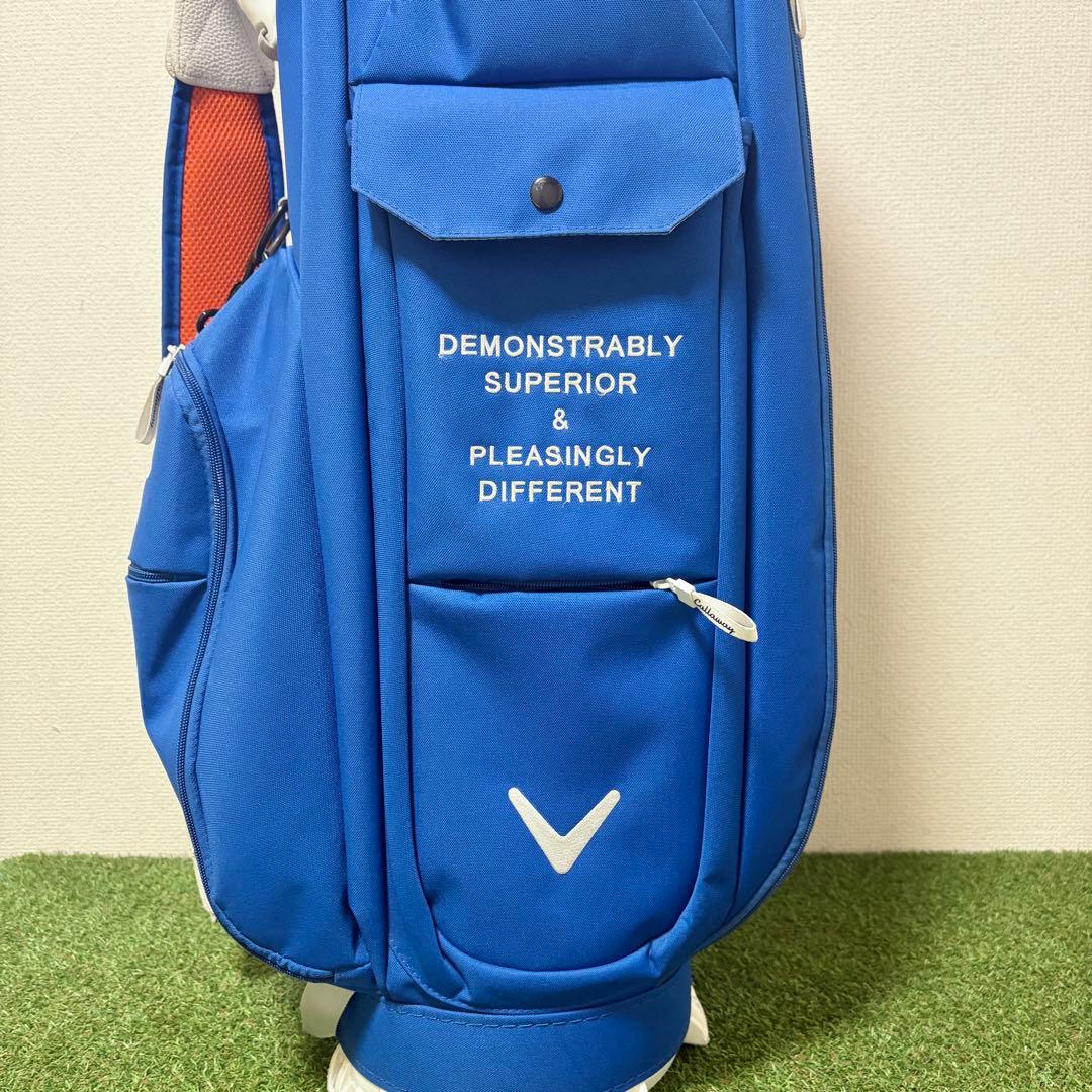 状態良好｜キャロウェイ　アドバンス　キャディバッグ　22JM　ブルー　青