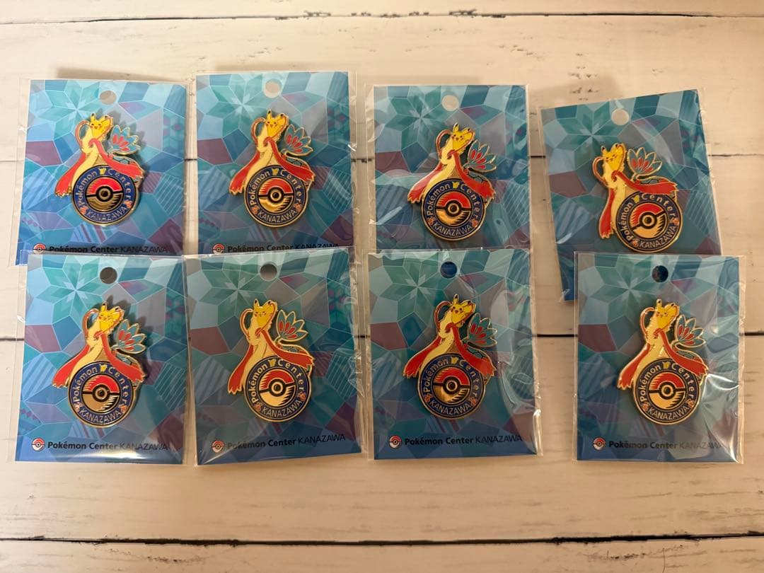 ポケモン ミロカロス ピンバッジ 8個セット