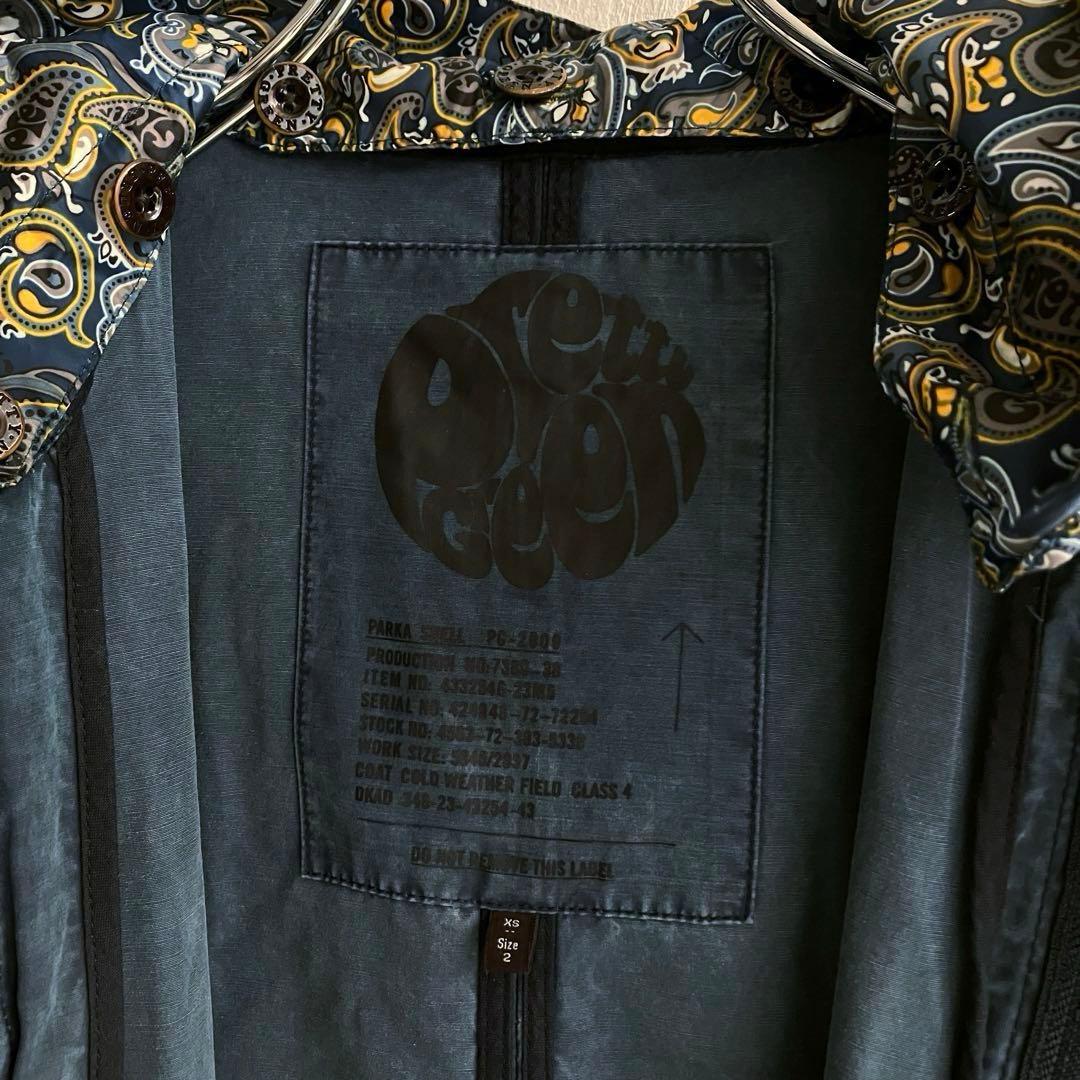 美品 pretty green モッズコート プリティーグリーン ネイビー