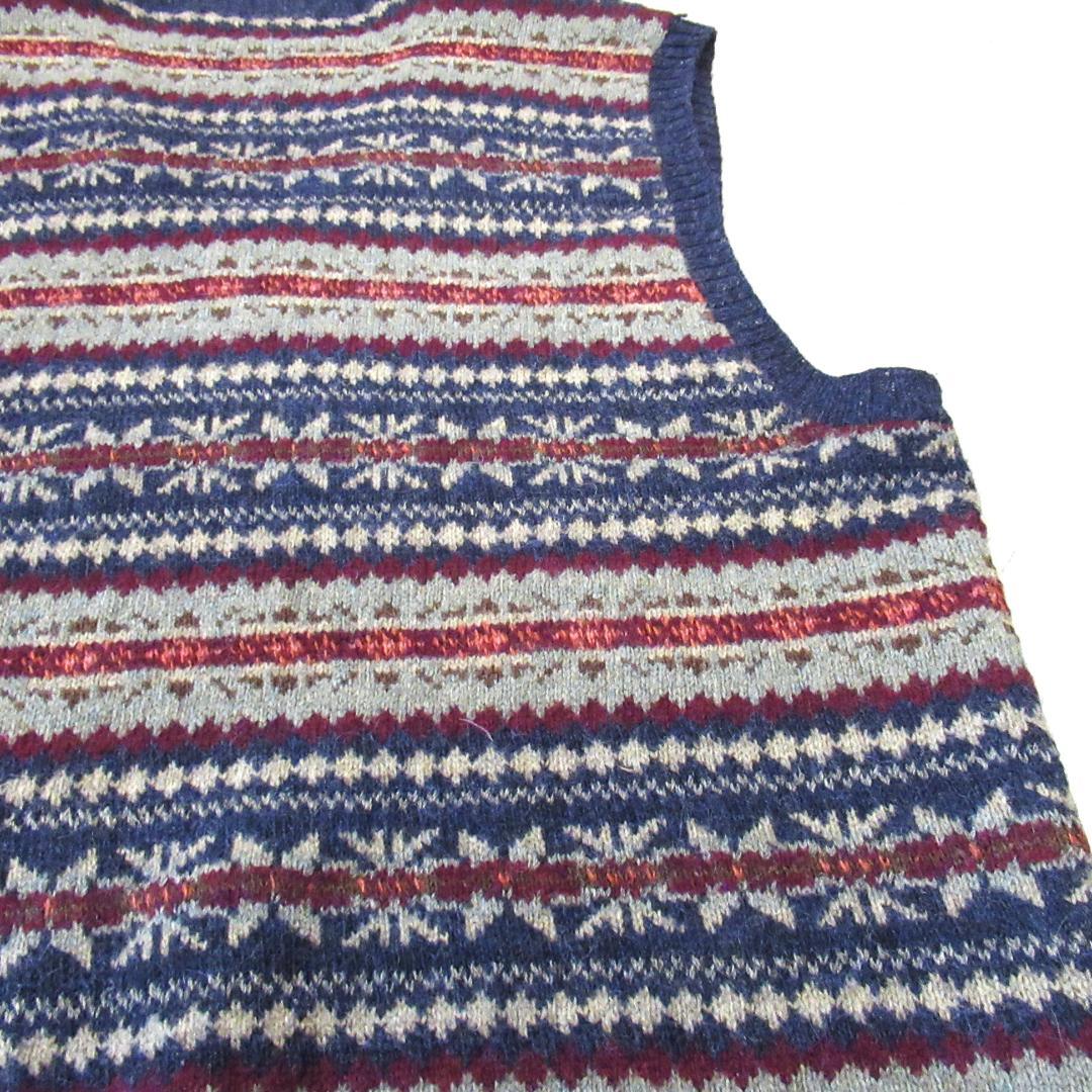 RalphLauren フェアアイル柄 アルパカ ウールベスト