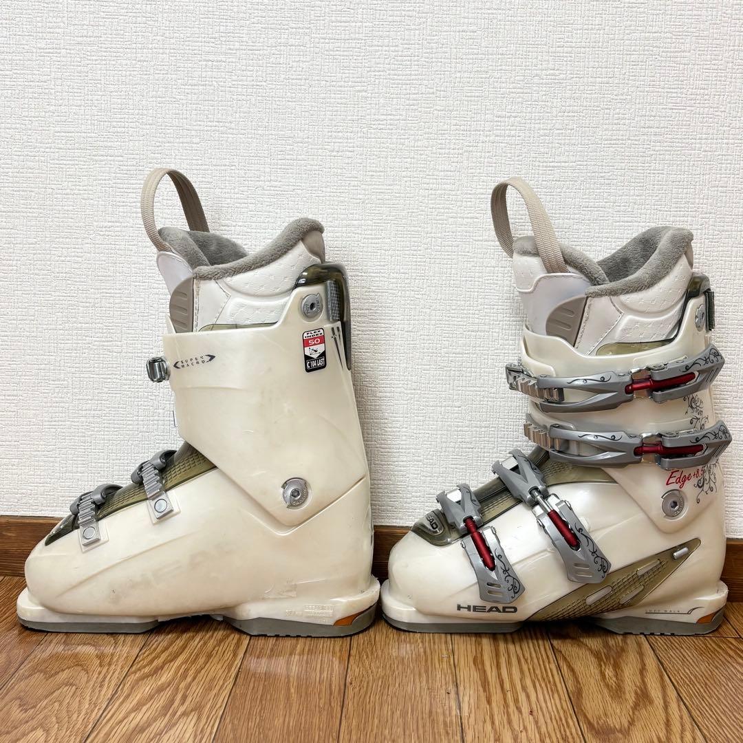 ■送料無料■ハート HEAD ■女性用スキーセット■板140靴23.5