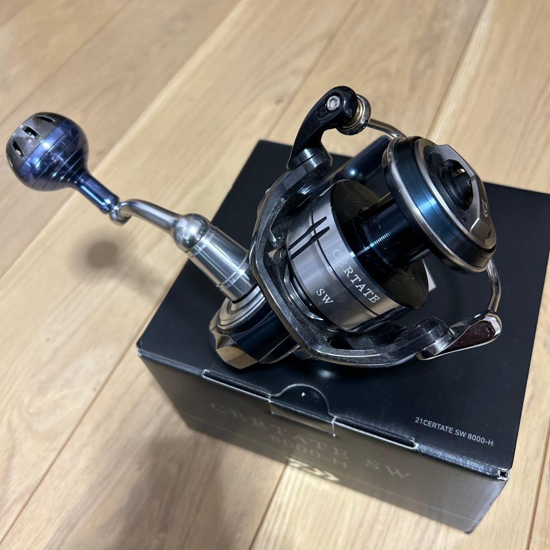 Daiwa 21 CERTATE SW 8000-H スピニングリール