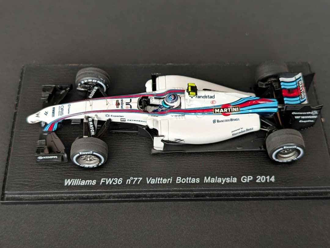 鈴鹿サーキット特注 1/43 ウィリアムズ FW36 V.ボッタス 2014