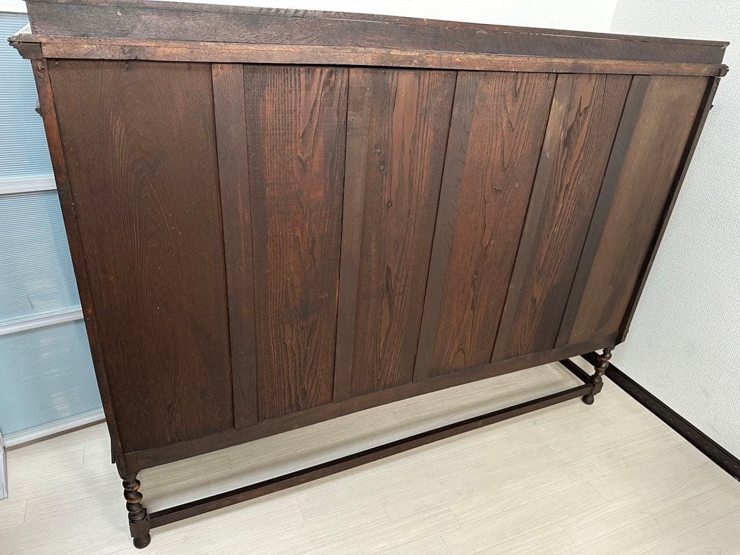 英国 イギリス アンティーク ブックケース ツイストレッグ 管理No.i0※