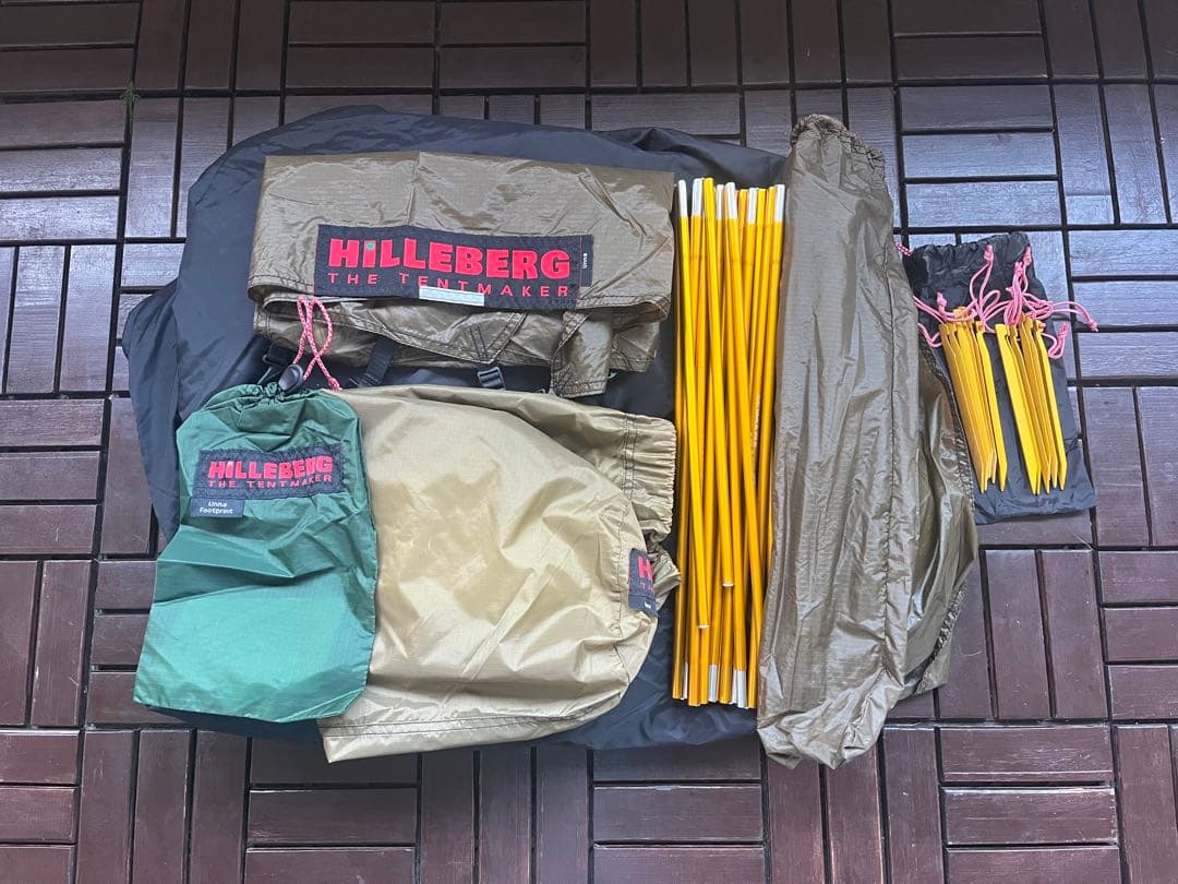 HILLEBERG ウナ サンド（フットプリント付き）