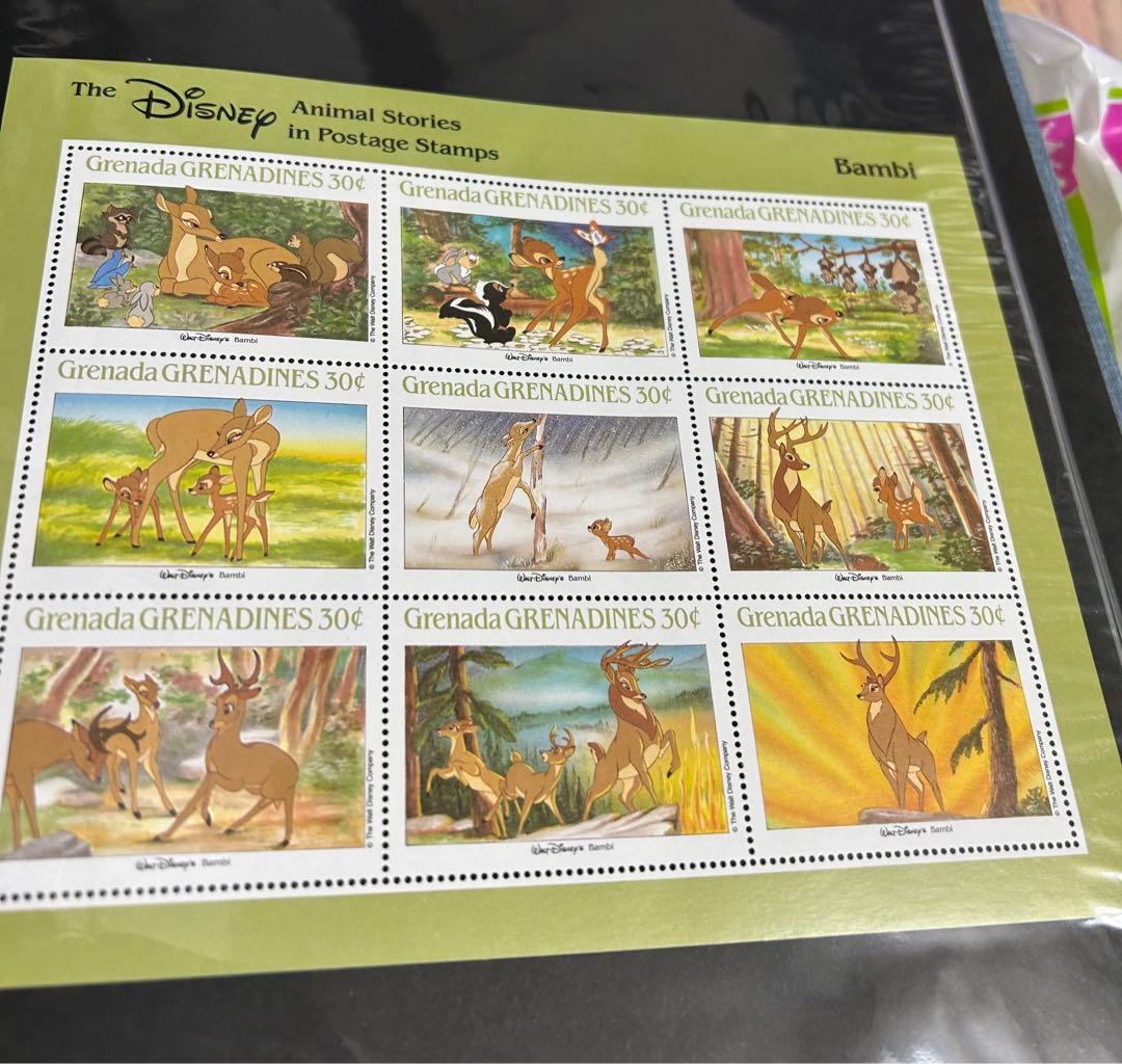 ディズニー切手コレクション