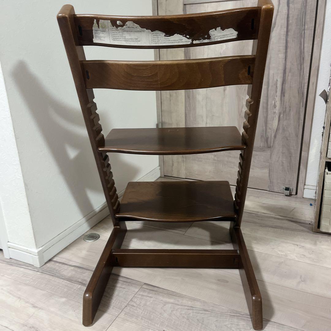 人気色✨ストッケ トリップトラップ ウォールナット シリアル3 チェア