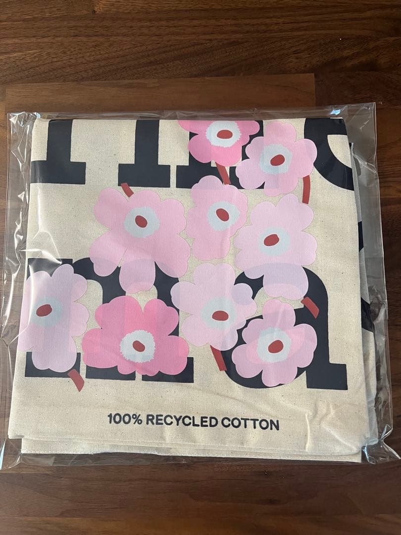 【新品】[marimekko]ノベルティトートバッグ 桜ピンク