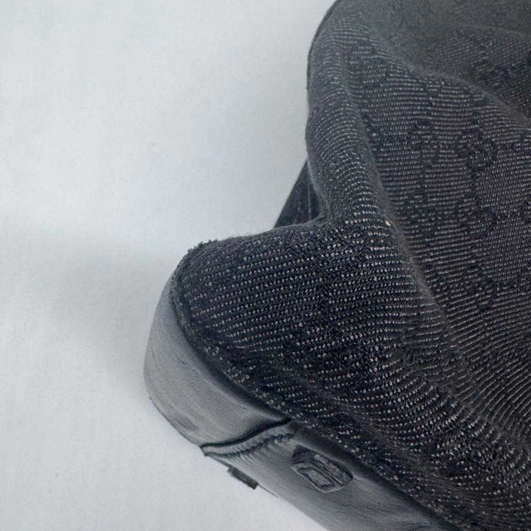 【匿名配送】　グッチ　ハンドバッグ　トートバッグ　GG柄　ポーチ付