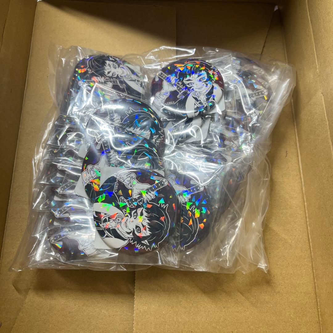 鬼滅の刃 ジャンプショップ オールスター 獪岳 缶バッジ 9