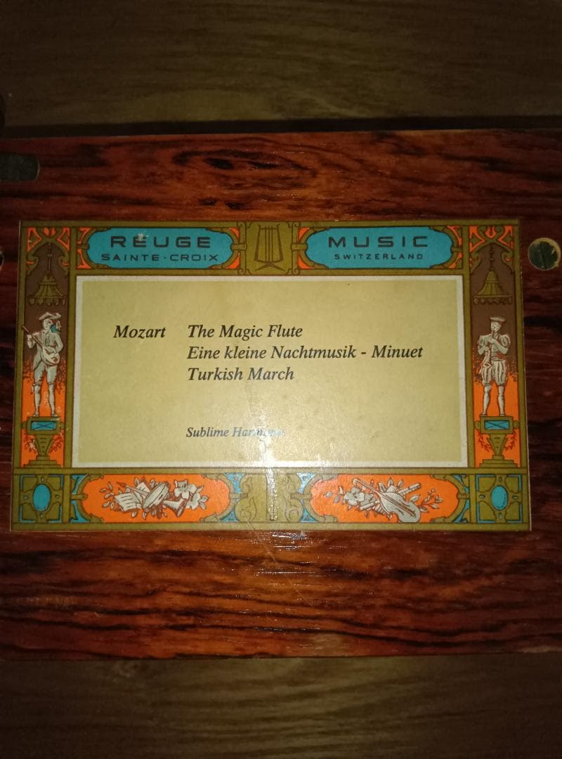 REUGE クリスタルBOX144弁オルゴール