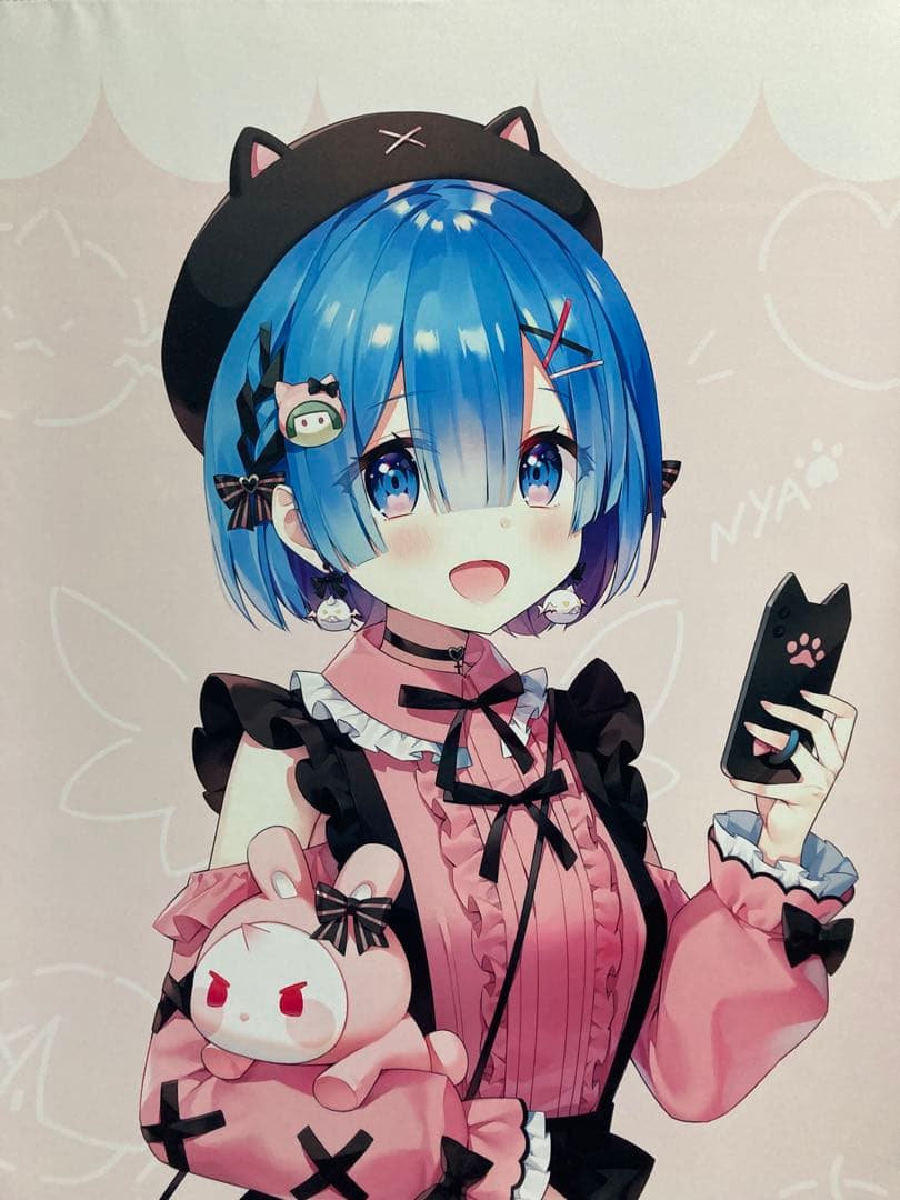 Re：ゼロから始める異世界生活　レム等身大タペストリー　あやみ　c99 ハチゴ