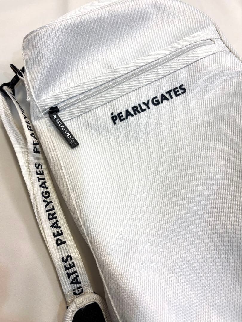 PEARLY GATES ゴルフクラブバッグ ホワイト