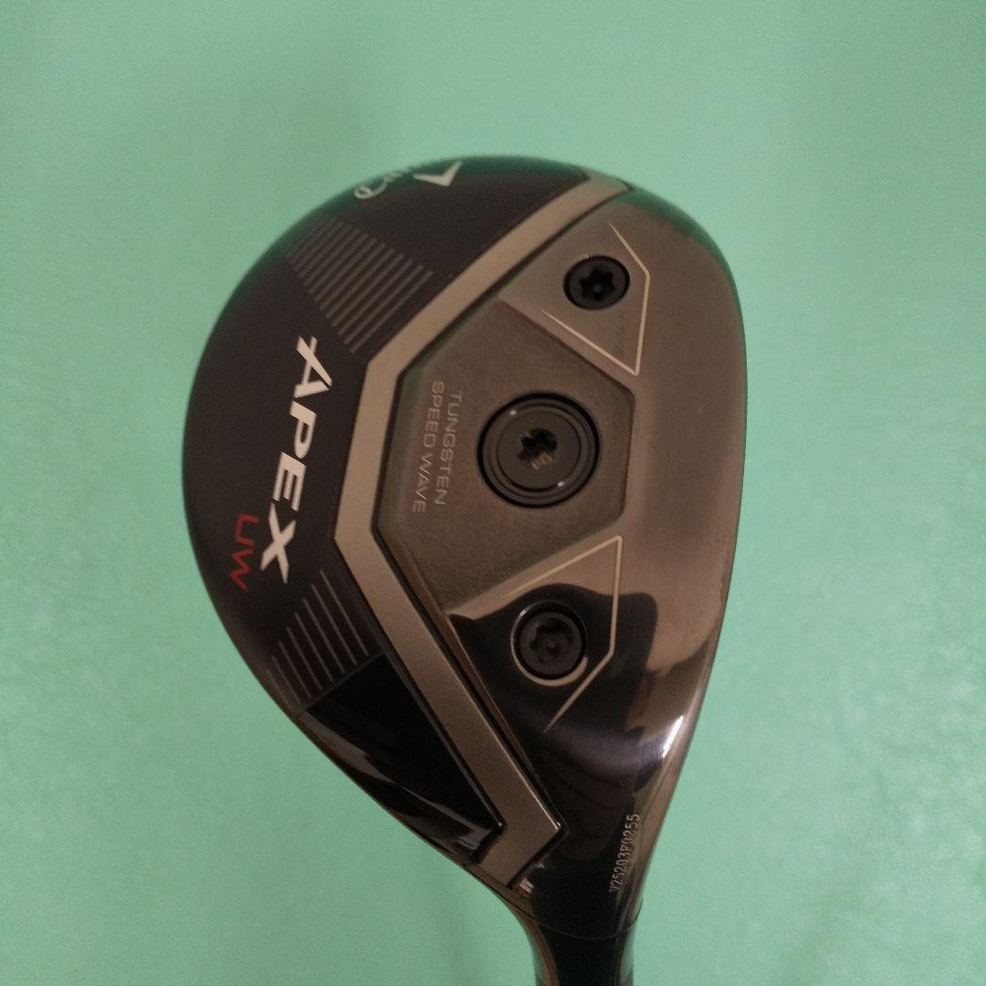 現行モデルAPEX UW 　21度。Tour AD F-85s