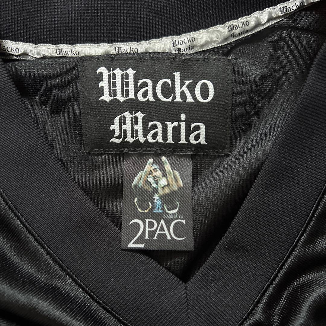 WACKO MARIA 2Pac プリント ゲームシャツ メッシュ　Mサイズ