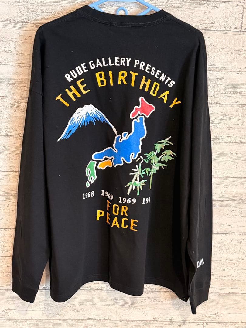 【未使用】RUDE GALLERY THE BIRTHDAY Tシャツ