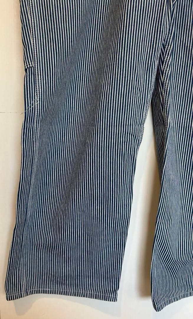 ディッキーズ ヒッコリー ストライプ オーバーオール XLサイズ相当