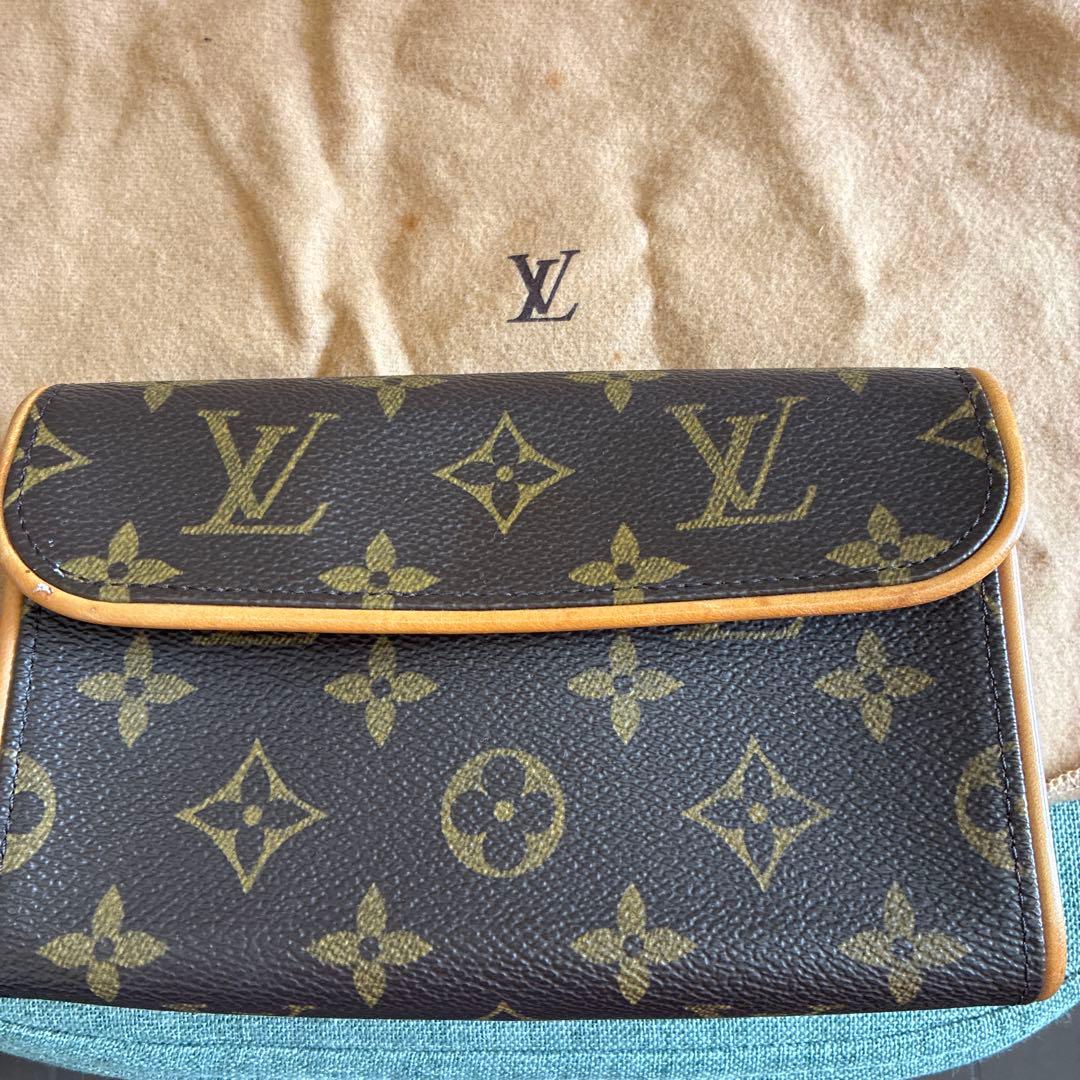 LOUIS VUITTONモノグラム　ポシェットフロランティーヌウエストバッグ