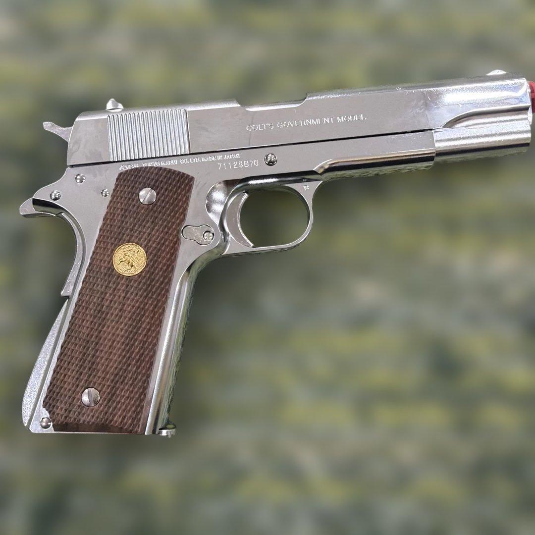 東京マルイ ガスブロ M1911 コルトガバメント シリーズ’70 ニッケル