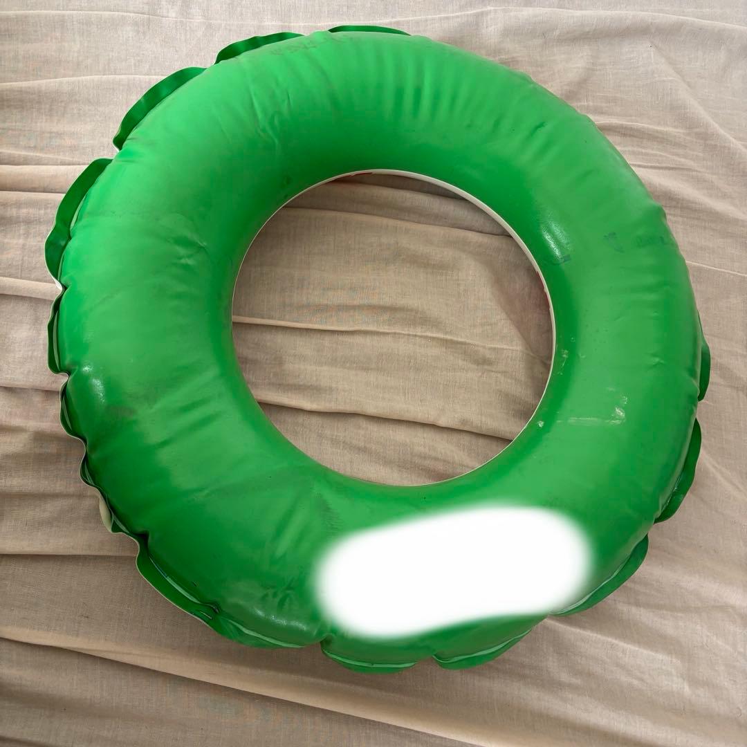 昭和レトロ　ビニール人形、うきわセット