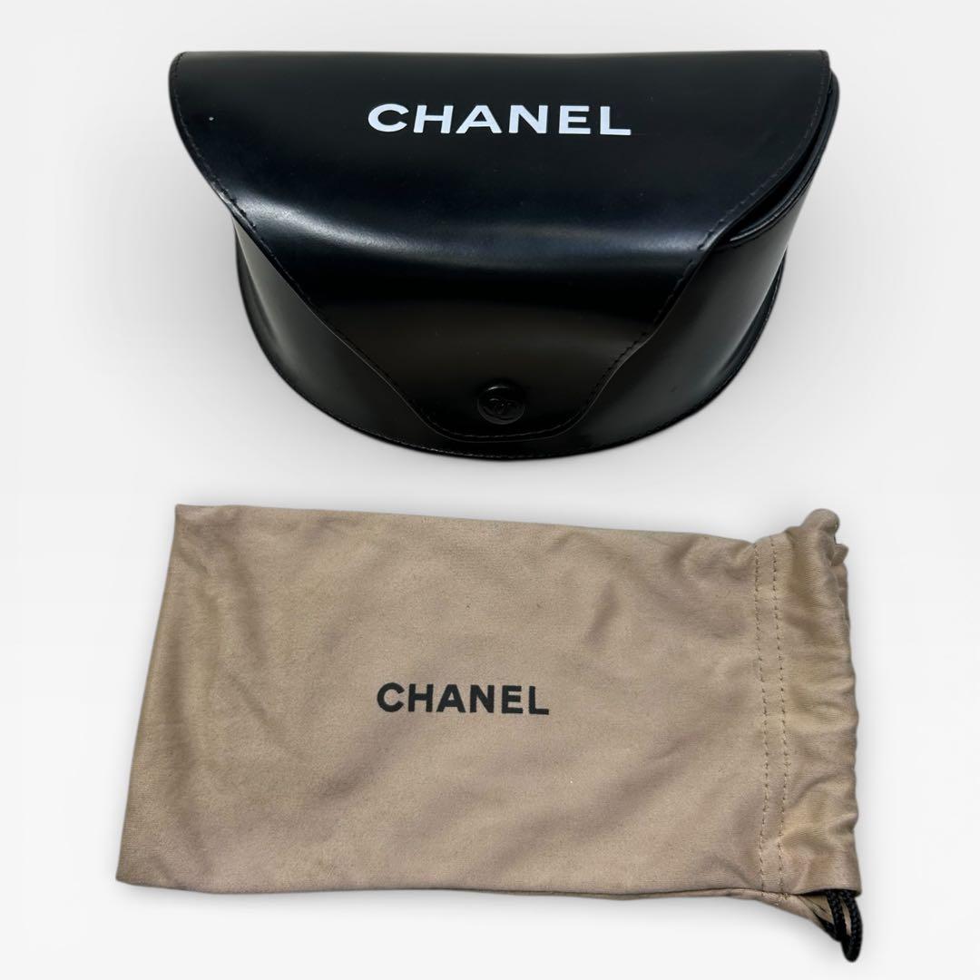 HANEL シャネル 大きめレンズ 小顔効果 サングラス パープル