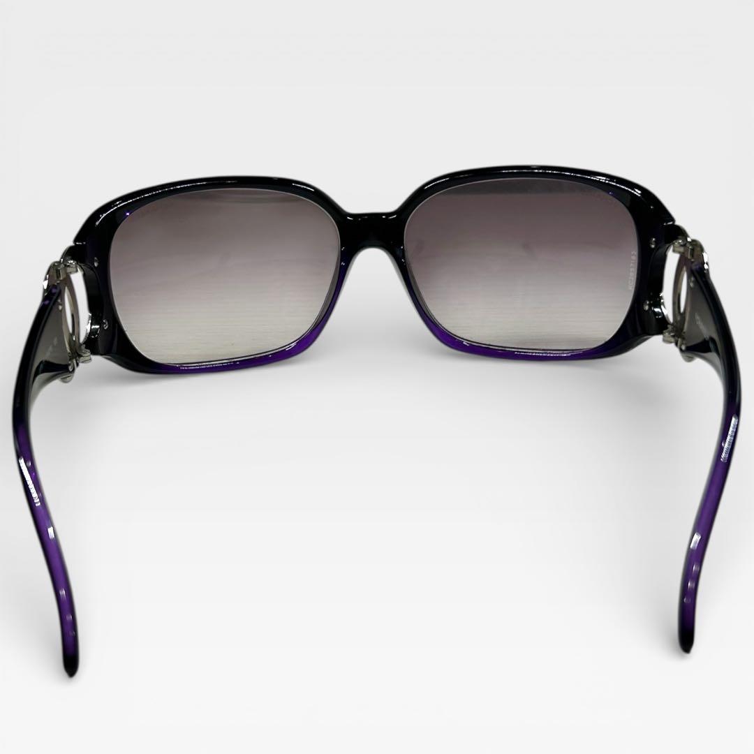 HANEL シャネル 大きめレンズ 小顔効果 サングラス パープル