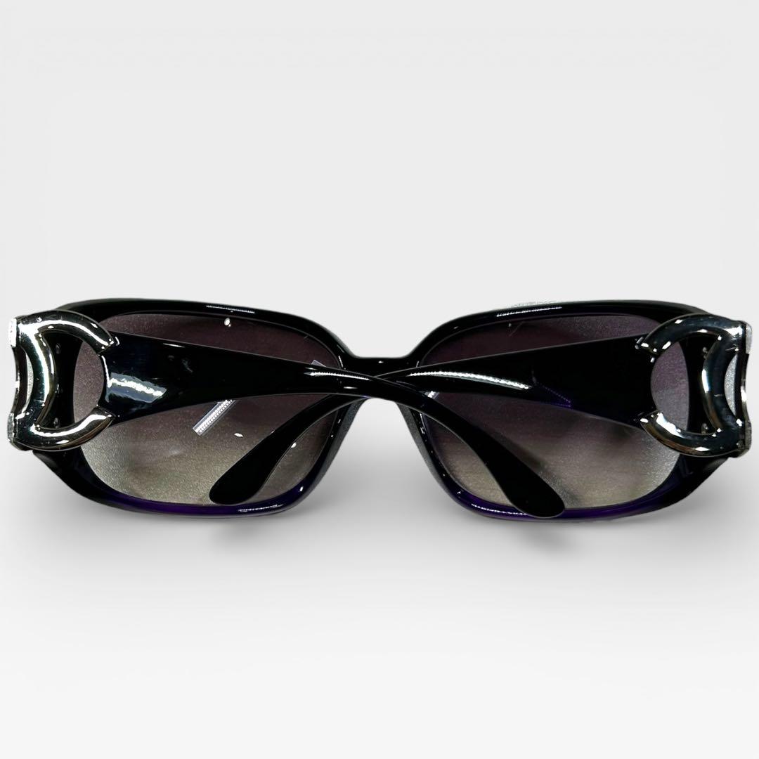 HANEL シャネル 大きめレンズ 小顔効果 サングラス パープル