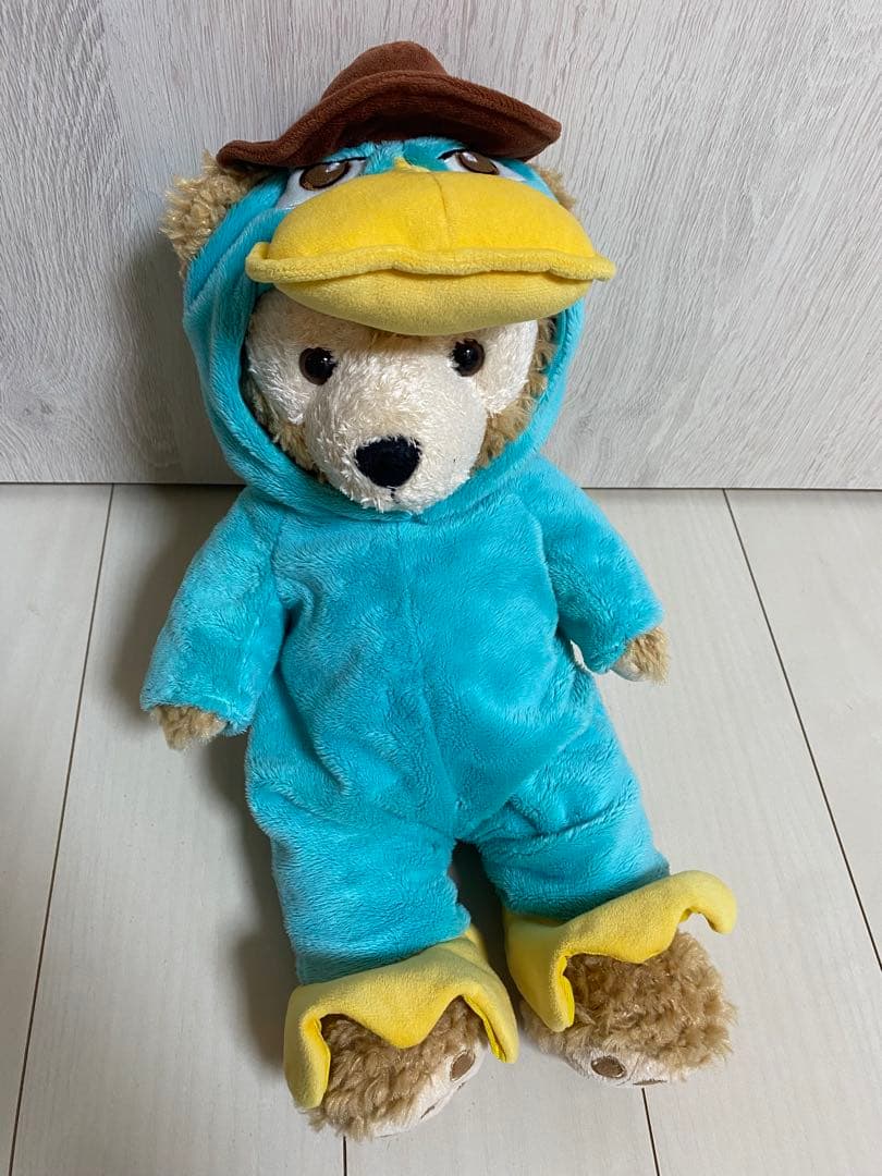 ダッフィー カモノハシペリー ぬいぐるみ ディズニー Disney 限定品