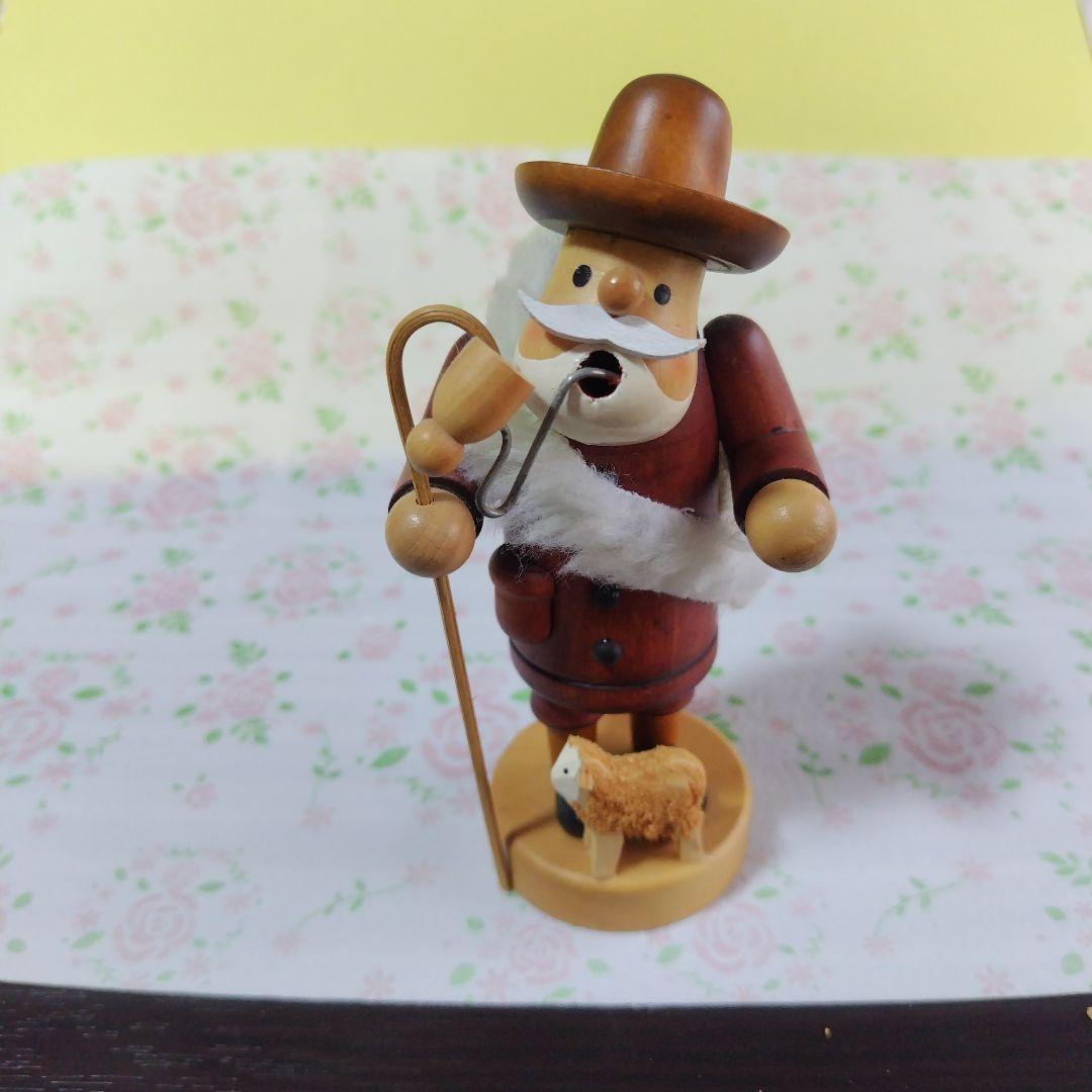 煙出し人形　expertic エキスパーティック　ドイツの木製人形　羊　レトロ