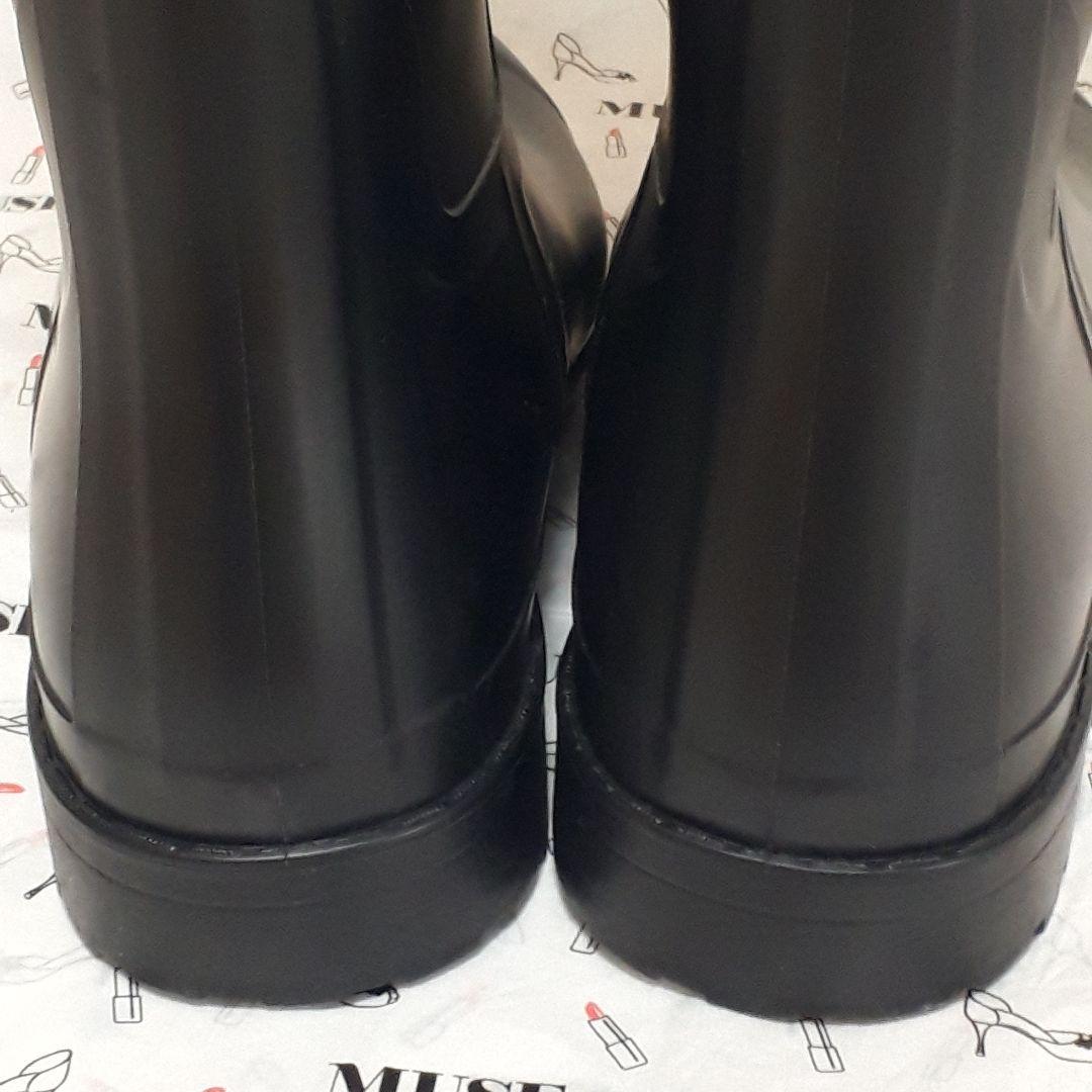 アパルモン購入 MACKINTOSHマッキントッシュ レインブーツ ブラック