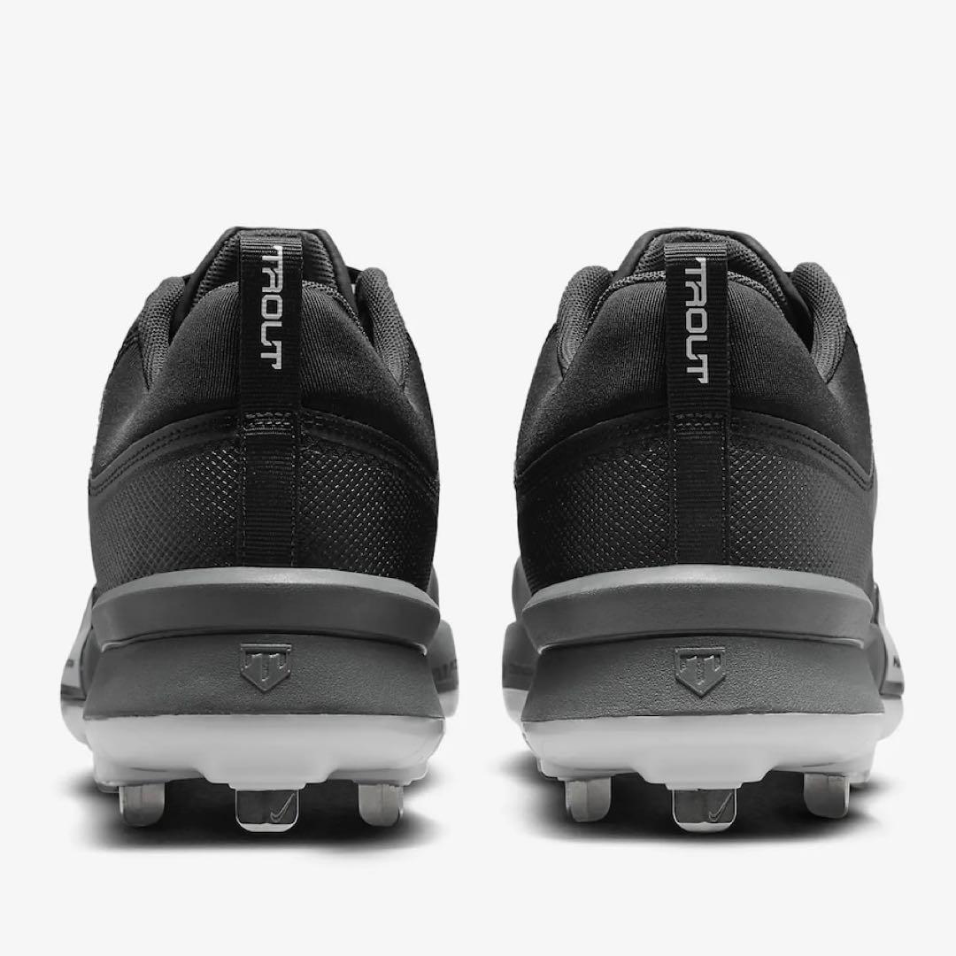 ナイキ フォース トラウト プロ 金具 28 野球 スパイク 靴 シューズ 黒