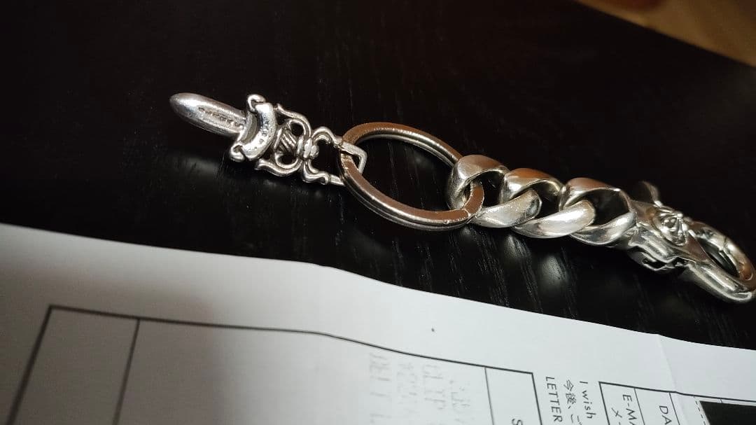 【入手困難】クロムハーツ　クラシックショート　キーチェーン