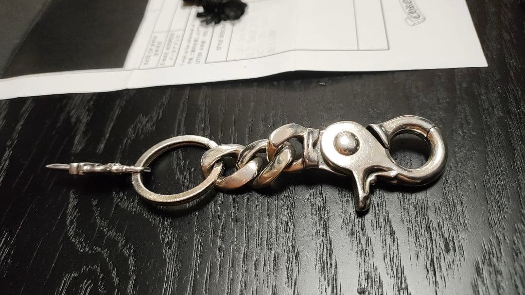 【入手困難】クロムハーツ　クラシックショート　キーチェーン