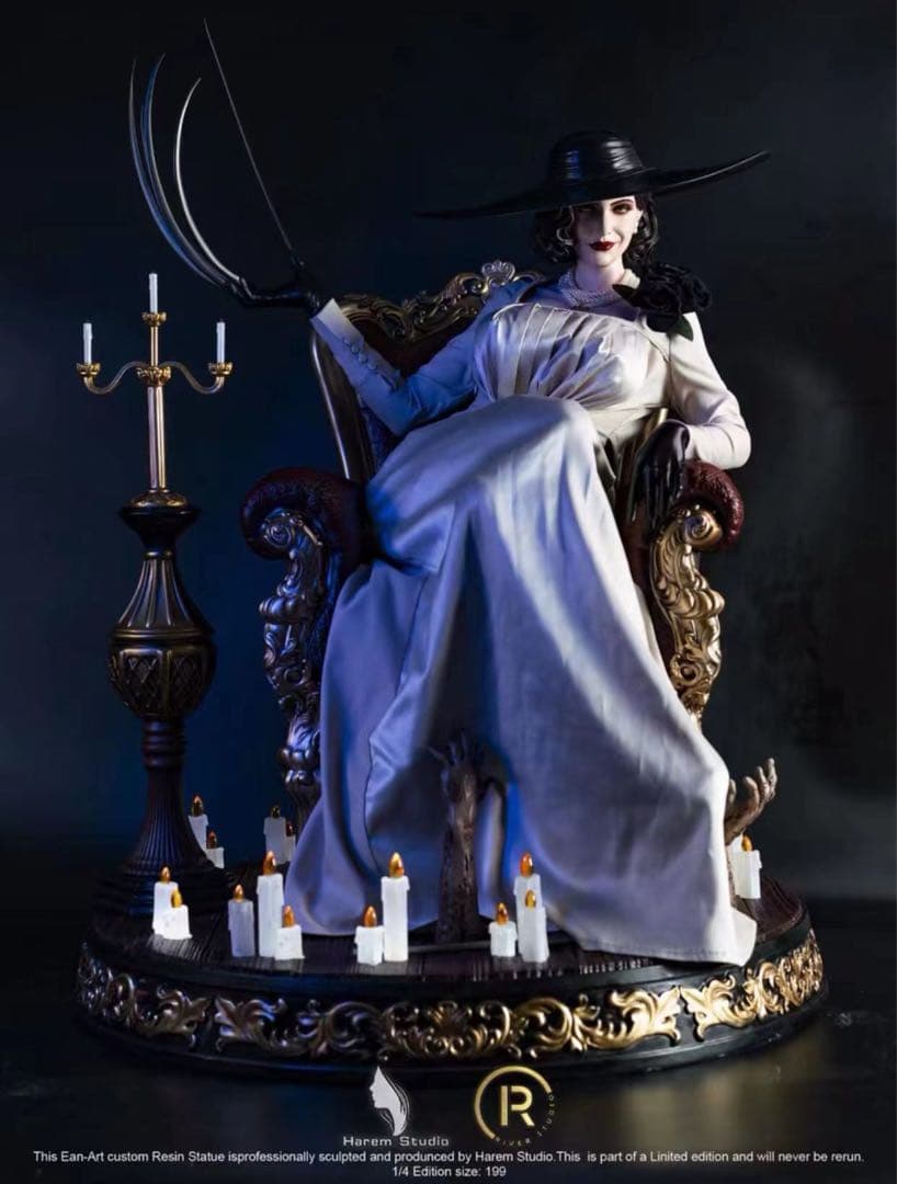 バイオハザード ドミトレスク夫人 1/4 ガレージキット ガレキ スタチュー③