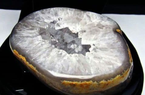 割引大特価✴️高品質✴️美品✴️開運✴️トレジャー瑪瑙 ペア水晶 ジオード 龍穴