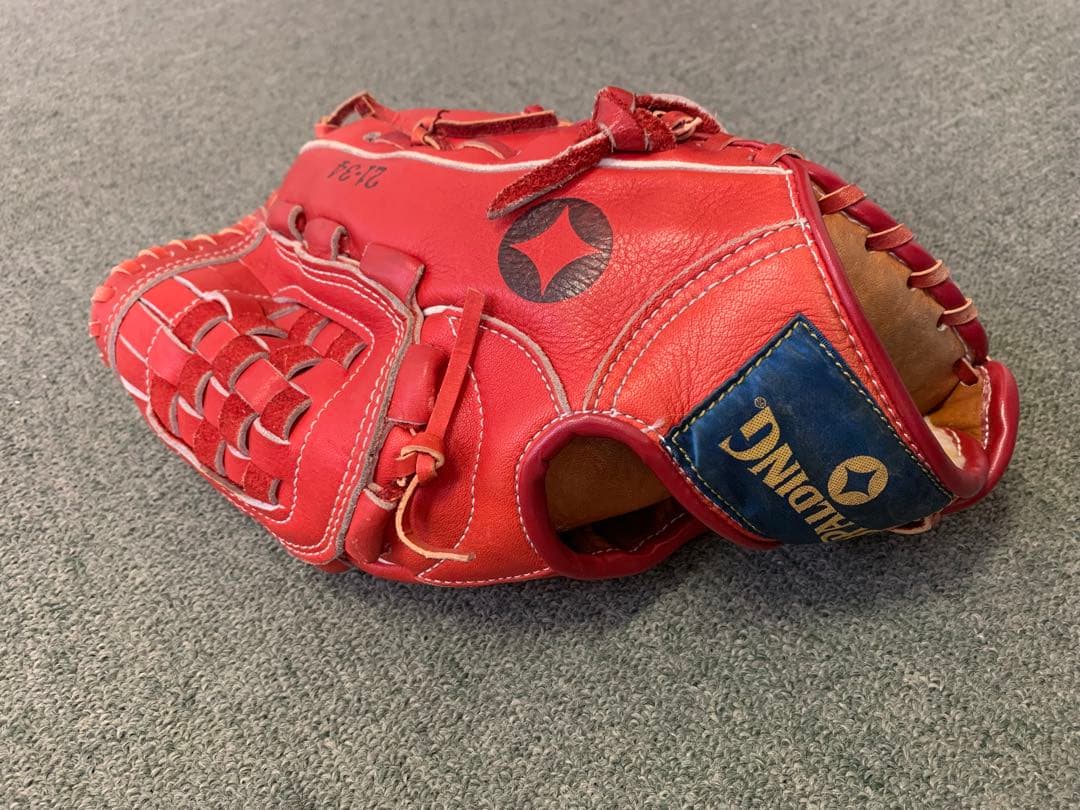 スポルディング 軟式グローブ 21-34 ブラウン