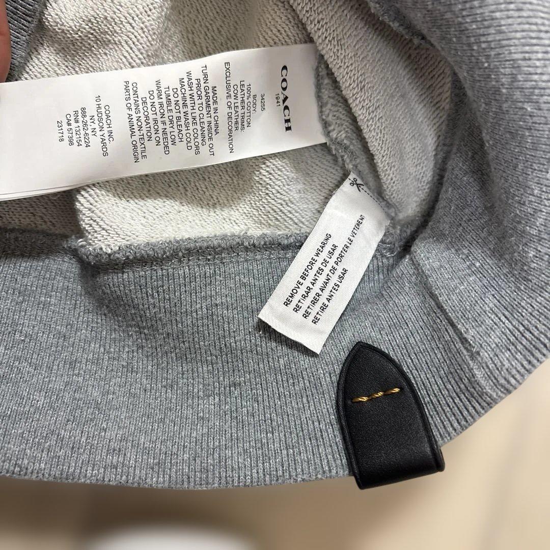 COACH 恐竜プリント スウェットシャツ M