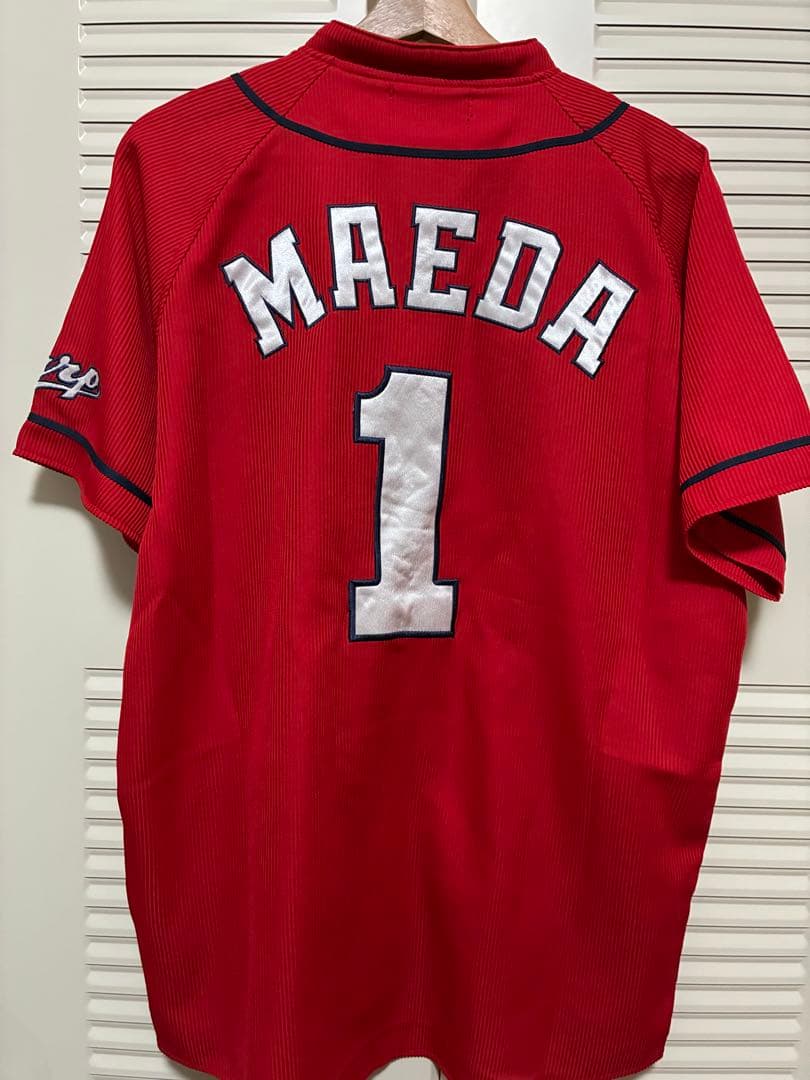 広島カープ 前田智徳ハイクオリティユニホーム　Ｌサイズ