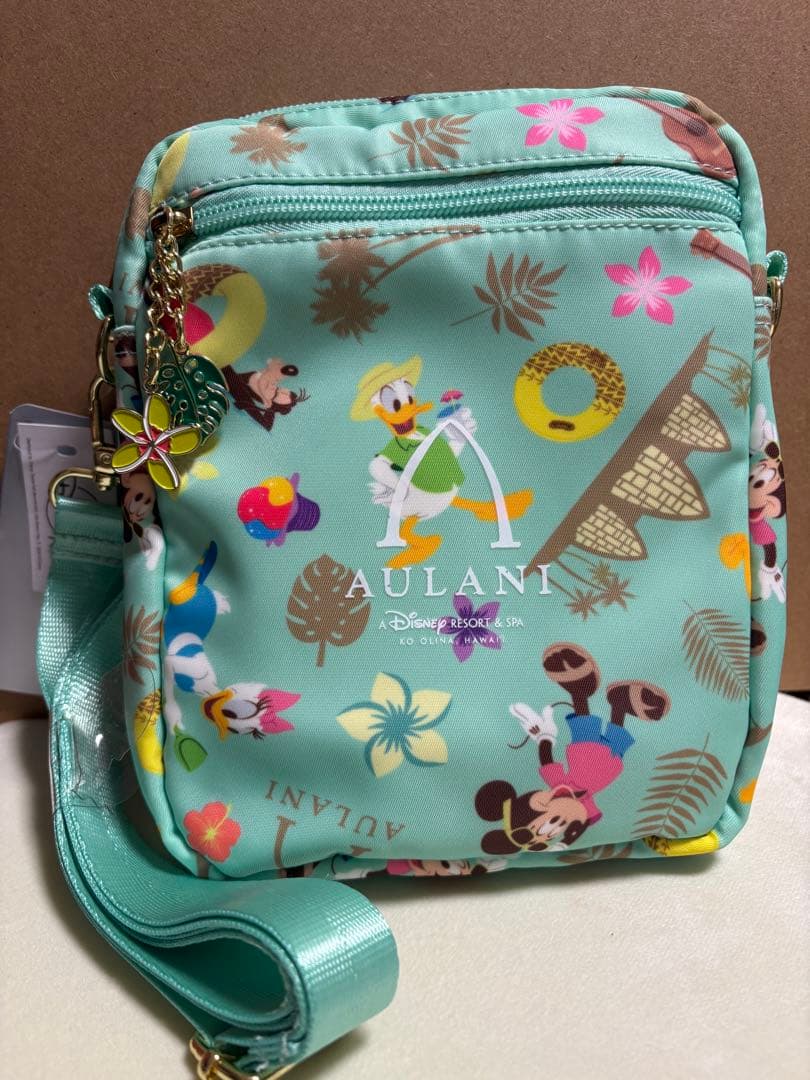 ハワイ☆アウラニディズニー☆ドナルドショルダーバッグ