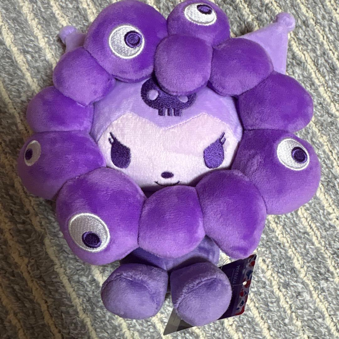 サンリオ ミャクミャクなりきりぬいぐるみ M 推しカラー クロミ