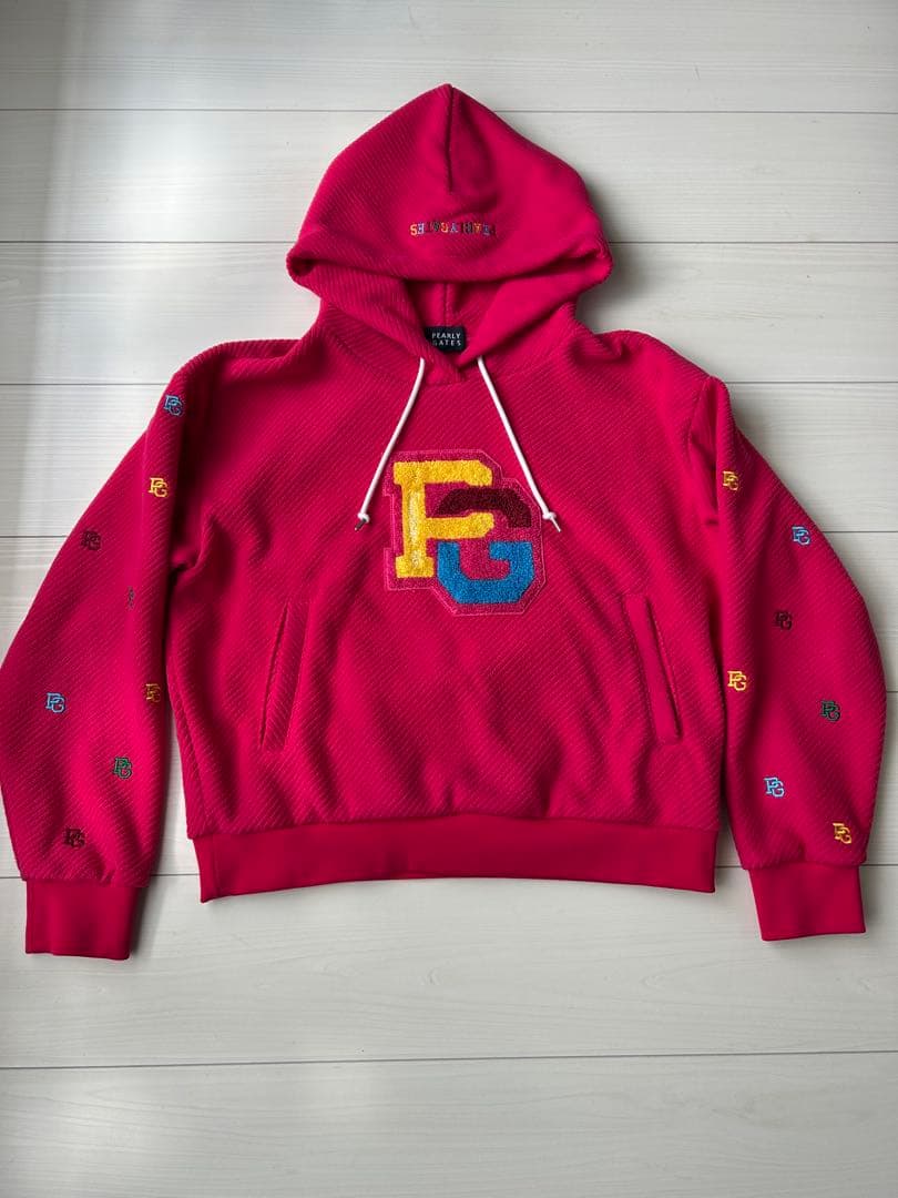 PEARLY GATES PGロゴ刺繍レディースパーカー